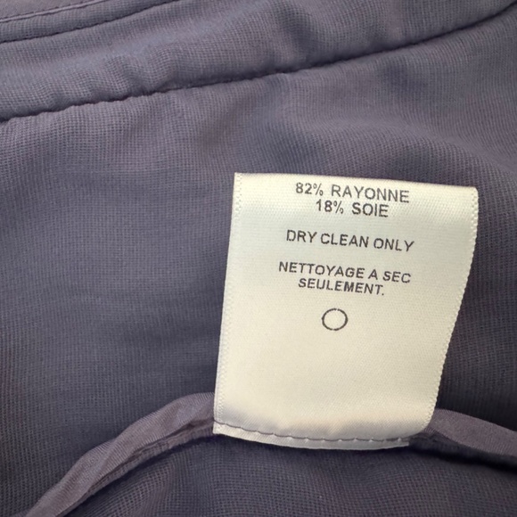 Graham & Spenser Blue Velvet 3 button Jacket Sz M - Picture 10 of 12